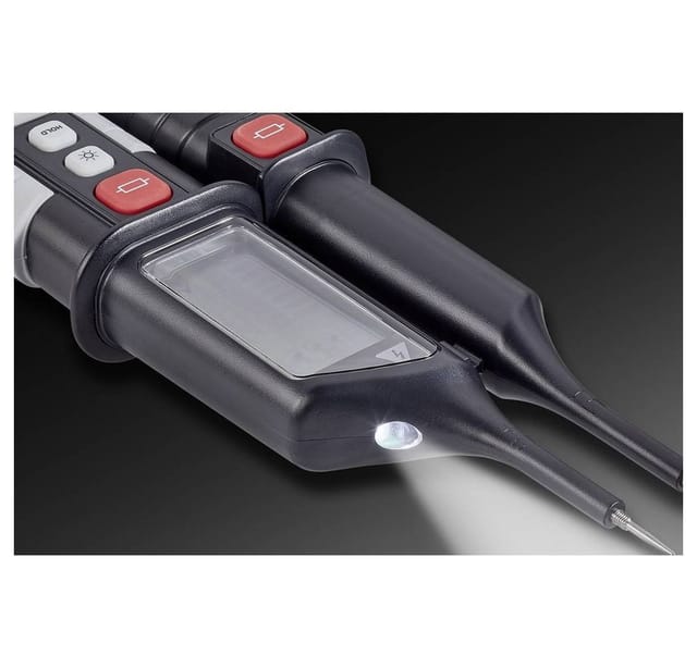 Voltcraft - vc 63 Zweipoliger Spannungsprüfer cat iii 1000 v, cat iv 600 v Akustik, lcd, led