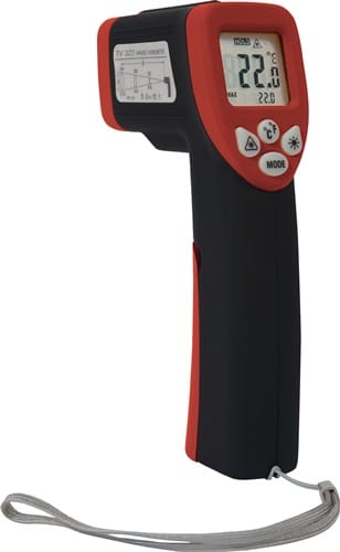 Testboy - Infrarotthermometer tv 323 -50 b.550GradC ±3GradC 2xTyp aaa
