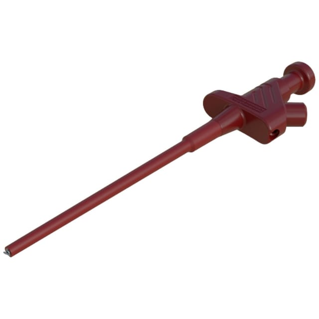 Sks Hirschmann kleps 30 rt Fein-Abgreifklemme Steckanschluss 4 mm Ohne Messkategorie Rot
