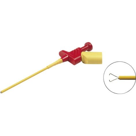 Sks Hirschmann - kleps 250 rt Sicherheits-Abgreifklemme Steckanschluss 4 mm cat ii 300 v Rot