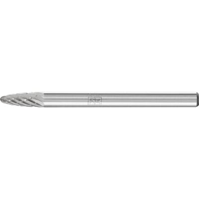 Hartmetall Hochleistungsfrässtift allround Rundbogen rbf Ø03x07mm Schaft-Ø 3mm universal grob - Pferd