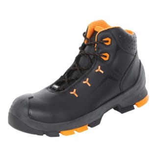 UVEX 2 Sicherheits-Stiefel Gr. 40 W11 S3L ESD SR schwarz/orange 6503.2