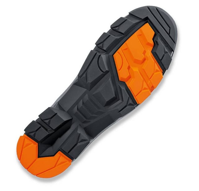 uvex 2 6502245 Sicherheitsschuh S3 Schuhgröße (EU): 45 Schwarz, Orange 1 Paar