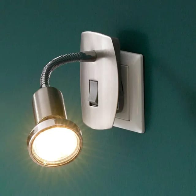 Eglo - LED-Steckerspot Mini 4, 92933 nickel-matt, GU10, 2,8 w, 3000 k