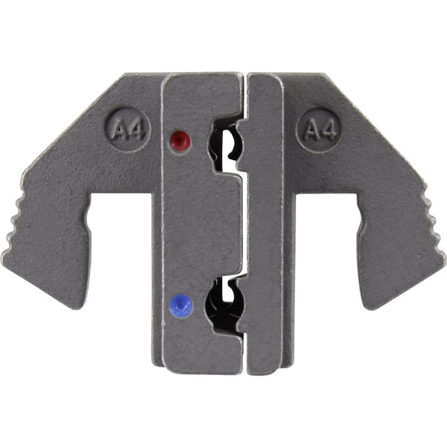 PLE-0A4 Crimp-Einsätze Isolierte Flachsteckhülsen Quetschbereich: 0.5 bis 2.5 mm² Passend - Toolcraft