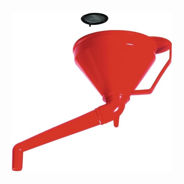 Trichter 160 mm HD-PE mit abgewinkeltem Rohr