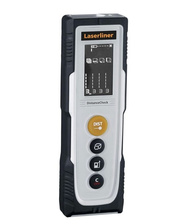 Laserliner - umarex DistanceCheck, Entfernungsmesser, Präzise Messungen, Längen, Flächen und Volumina, Reichweite 30m