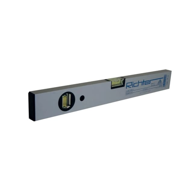 Richter - 9010900 Leichtmetall-Wasserwaage 400 mm 0.5 mm/m