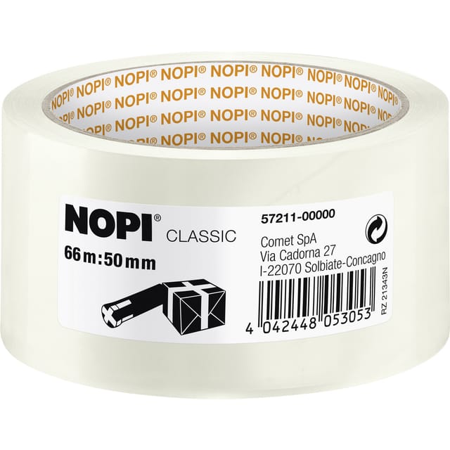 Nopi - Packband Classic 57211-00000 50mmx66m transparent