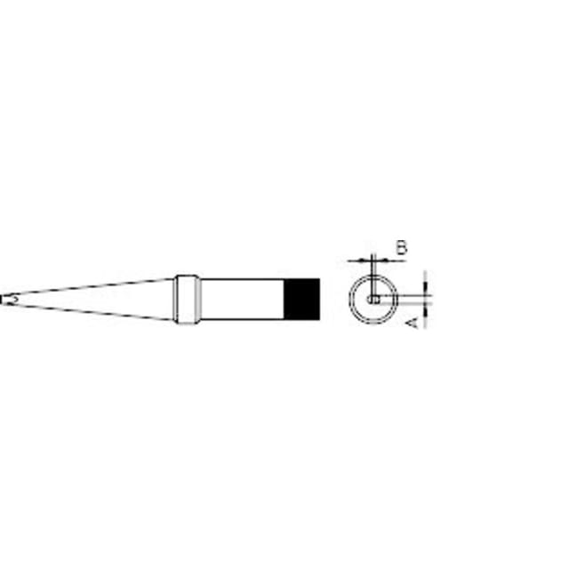 Weller - 4PTM8-1 Lötspitze Langform Spitzen-Größe 3.2 mm Inhalt 1 St.