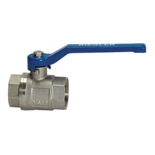 Kugelhahn mit Handhebel, 1/4 Zoll - Riegler