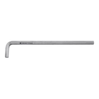 Sechskant-Winkelschraubendreher, lang, verchromt, 1,5 mm - Pb Swiss Tools