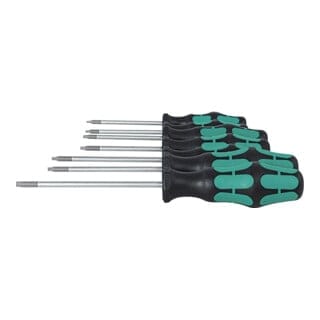 Schraubendreher-Satz, für Torx, mit Haltefunktion, 7-teilig - Wera