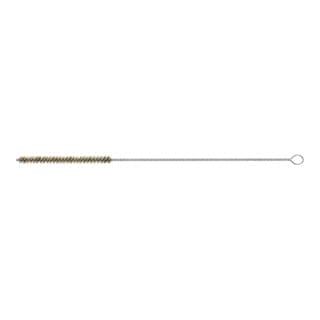 Lessmann ® - Zylinderbürste Länge 300 mm ø 8 mm 0,12 mm Messingdraht Besatzlänge 100 mm