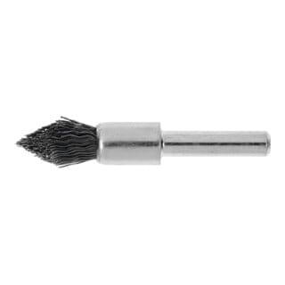 Lessmann ® - Lessmann Pinselbürste angespitzt, INOX-Draht 0,30 mm, Bürsten-⌀ 12 mm