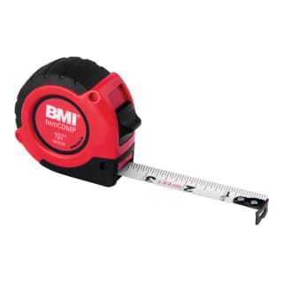 Rollbandmaß twoCOMP, Zoll-Ablesung, 396 Zoll - BMI