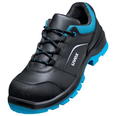 Uvex - 2 xenova Sicherheits-Halbschuh Gr.42 W11 S3L esd sr schwarz/blau 9555.2