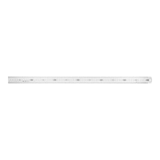 Stahlmaßstab, rostfrei, Länge: 1000 mm - BMI