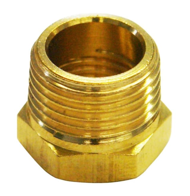 Reduzierung 12,70 mm 1/2 Außengewinde x 9,53 mm 3/8 Außengewinde Kompressorzubehör - Güde