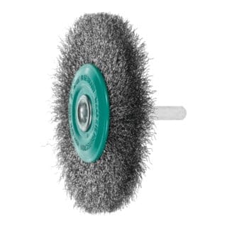 Rundbürste ø 80 mm Drahtstärke 0,2 mm Edelstahl 9 mm 12000 min-¹