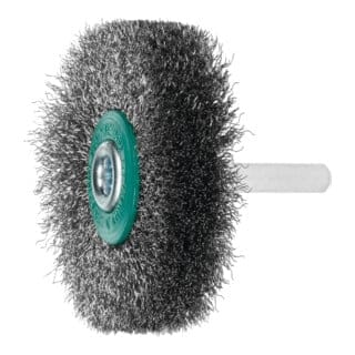 Lessmann ® - Lessmann Schaft-Rundbürste INOX-Draht 0,20 mm, Bürsten-⌀xBesatzbreite: 60X15 mm