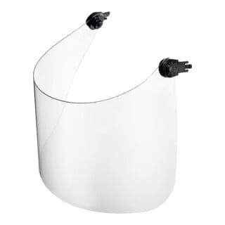 Klarvisier mit Helmhalterung, Scheibenmaterial: pc - Schuberth