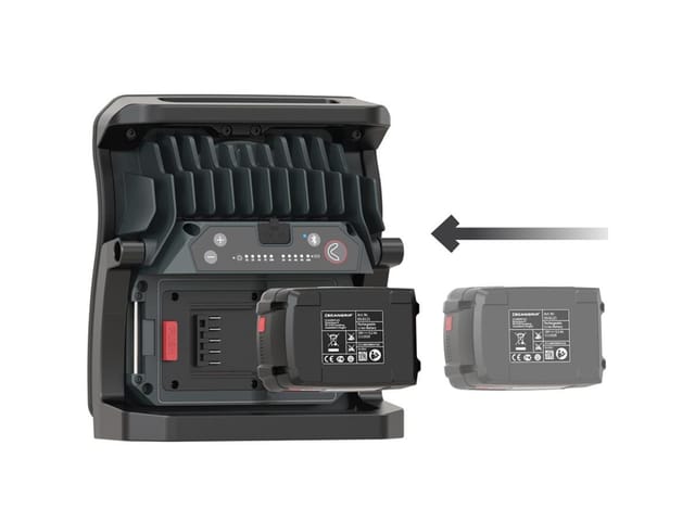 Akku led Strahler Baustrahler Arbeitsleuchte Baustellenlampe NOVA10 cas - Scangrip