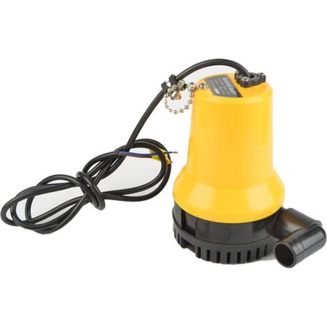 12v 50w Tauchpumpe – Fördermenge 4200 L/h Für Sauberes Und Verschmutztes Wasser – Teich, Schwimmbad, Keller