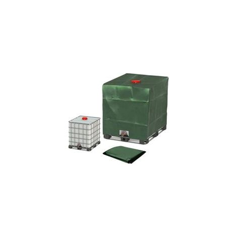 Schutzhülle Für 1000-liter-ibc-container, Wassertankabdeckung, Staubdicht, Grün – 120 X 100 X 116 Cm