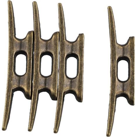 4-zoll-bootsklampe Zum Festmachen, Gusseisen, Bronze-finish, Geeignet Für Maritime Dekoration, See, Strand, Nautische Teile