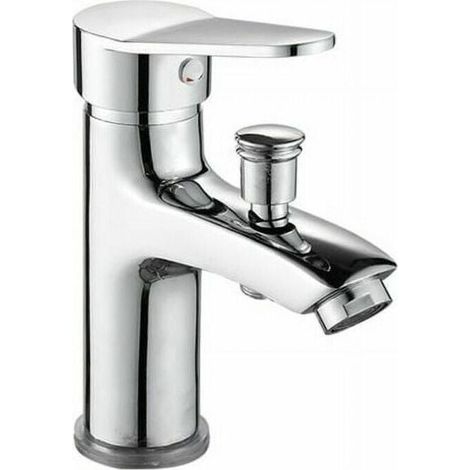 Einhebel-badarmatur Aus Messing – Chrom-finish – Temperaturbegrenzer Für Mehr Sicherheit – Einfache Montage
