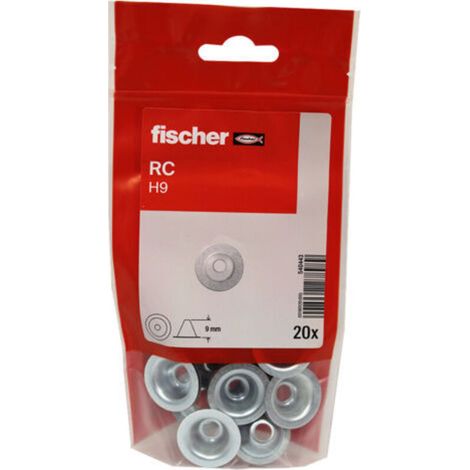 9 Mm Konische Rosette – 20er-packung – Für Die Ästhetische Abdichtung Von Rohren – Kompatibel Mit Fischer-befestigungsringen
