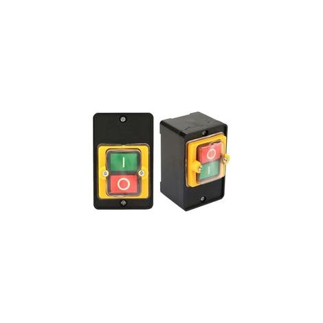 Wasserdichter 10-a-druckknopf-ein/ausschalter Für Tischkreissägen (220 V/380 V, 220 V/380 V, 10 A) Mit Folgenden Eigenschaften: Bohrmaschine, Wasserdicht, Tischkreissäge, 220 V, 380 V, 10 A, Säge