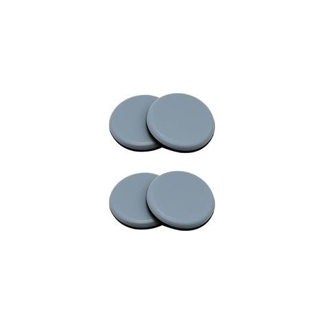 4 Ptfe-möbelgleiter, 50 Mm Hochleistungsgleiter, Teflonpads Für Einfaches Verschieben Schwerer Möbel - Schützt Böden Vor Kratzern