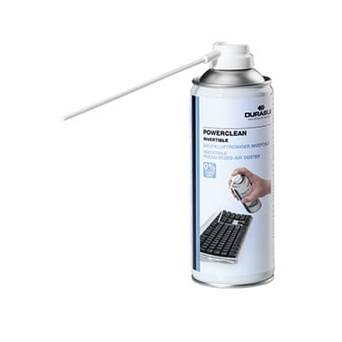 Durable 579719 POWERCLEAN INVERTIBLE Druckgasspray inkl. Sprühröhrchen 200 ml