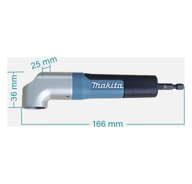 Makita Winkelschraubvorsatz Impact Black 1/4 - 90° Winkel E-25030