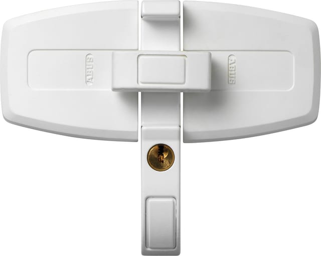 ABUS FT-Zusatzschloss, abschließbar, DFS95 AL0125, gleichschließend, Stahl weiß
