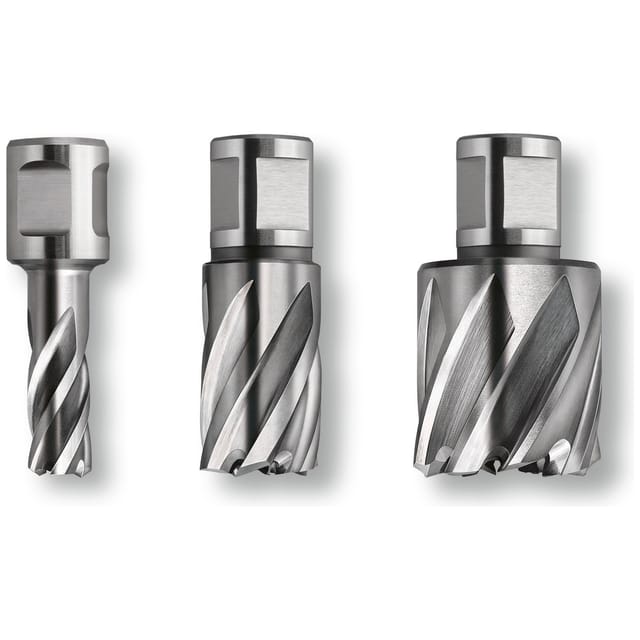 1x hss special Kernbohrer mit 3/4" Weldon-Aufnahme 25 mm ø 12 mm - 63134120301 - Fein