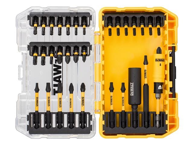 Schraubendreher-Bits in Box Toughcase Dewalt 32 Stück - ø 25/57/89 mm - DT70747T-QZ