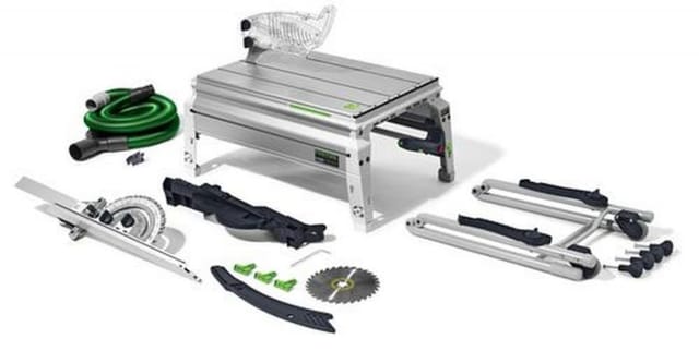Festool CS 50 EBG PRECISIO Tischzugsäge 1200W 190 mm ( 574765 ) + Sägeblatt W + Zubehör