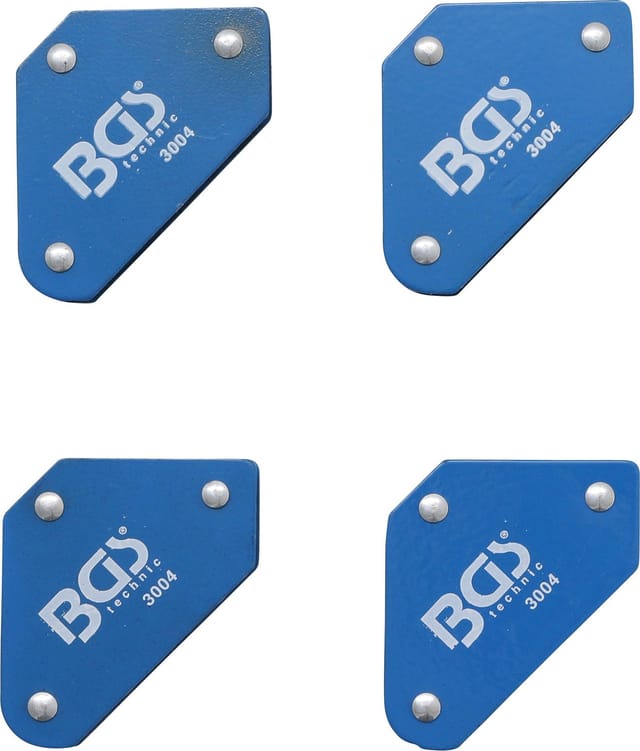 Bgs Technic - bgs - Mini-Magnethalter-Satz 45° - 90° - 135° 4-tlg. - 3004