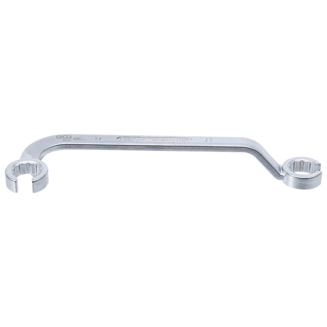 Bgs Technic - Doppel-Ringschlüssel, offen für Diesel-Einspritzleitungen sw 17 mm