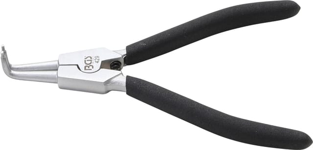 Sprengringzange gebogen für Außensprengringe 180 mm