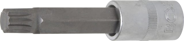 Bit-Einsatz Länge 100 mm Antrieb Innenvierkant 12,5 mm (1/2") Innenvielzahn (für XZN) M14