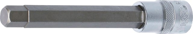 Bgs Technic - Bit-Einsatz Länge 140 mm Antrieb Innenvierkant 12,5 mm (1/2') Innensechskant 13 mm