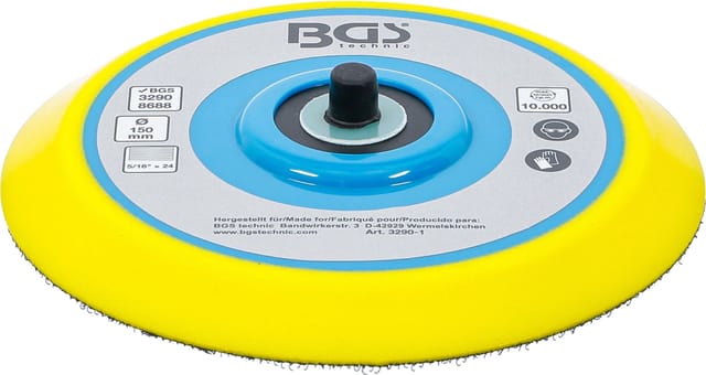 Klett-Teller für Art. 3290 / 8688 ø 150 mm