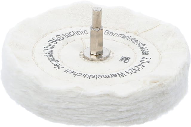 Bgs Technic - Polierscheibe mit Spanndorn 6 mm