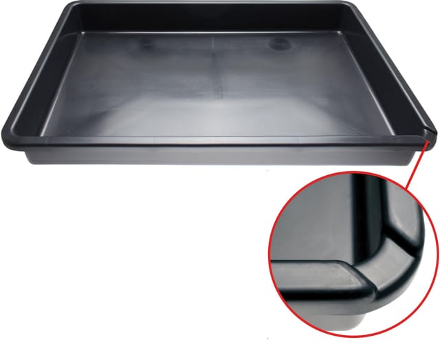 Bgs Technic - Mehrzweckwanne mit Ausgießer schwarz 42 l