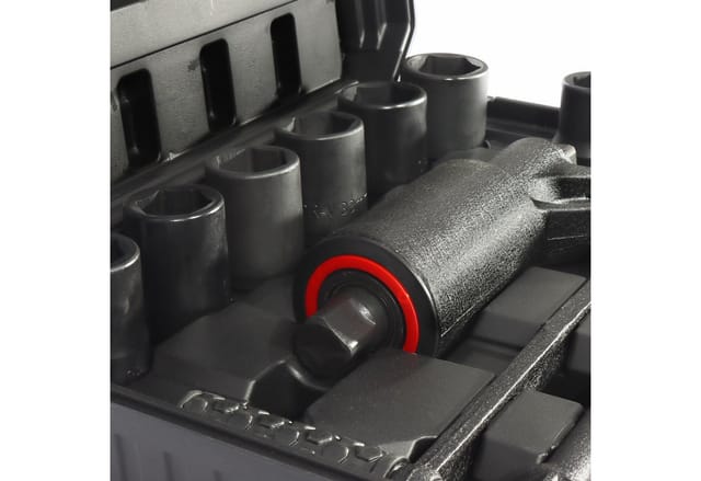 Drehmomentverstärker 3200Nm Drehmomentschlüssel Drehkraftvervielfältiger 11 tlg Set mit 24,27,30,32,33,36,38 mm Stecknüssen - Bituxx