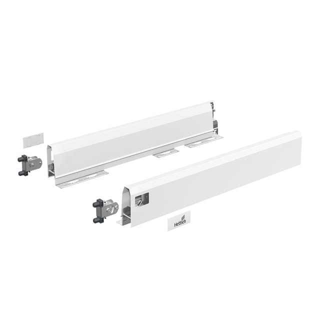 ArciTech Zarge Set weiß Höhe: 94 mm Länge: 450 mm incl. Frontbef.